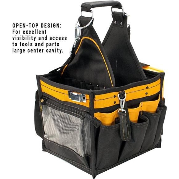 DEWALT Electrical and Maintenance Tool Carrier & Parts Tray, 11 In., 23 Pocket - Picture 5 of 7